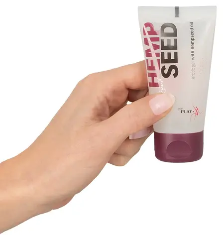Just Play Hemp Seed Water-Based Lubricant 50ml - Vegan Formula