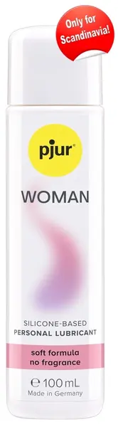 pjur Woman silikonski lični lubrikant 100 ml - Formula za osetljivu kožu