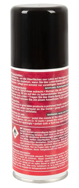 LateX Latex Gloss Spray 100ml - Završni sprej visokog sjaja za gumenu odeću