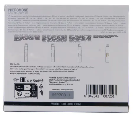 HOT Feromonski parfem tester set za žene 4x5ml Urban kolekcija