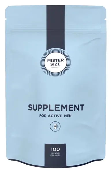 MISTER SIZE Supplement 100 - Vegan Formula for Men, 100 Capsules