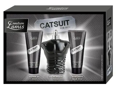 Creation Lamis Catsuit for Men 3pc Gift Set Oriental Fragrance 100ml
