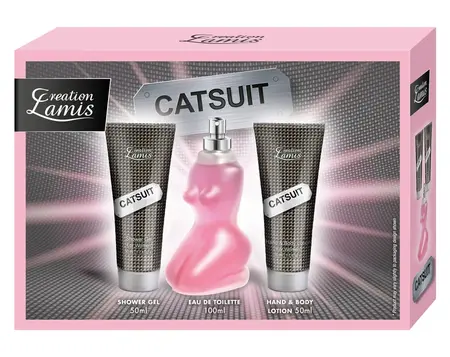 Creation Lamis Catsuit 3pc Gift Set for Women - Floral & Fruity Scent