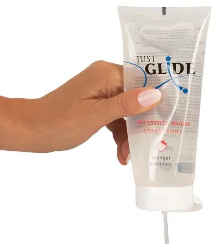 Just Glide Strawberry 200 ml Vodeni lubrikant - Voćna aroma