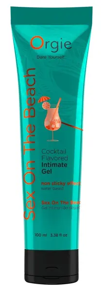 Orgie Lube Tube Sex on the Beach 100ml - Fruity Water-Based Gel