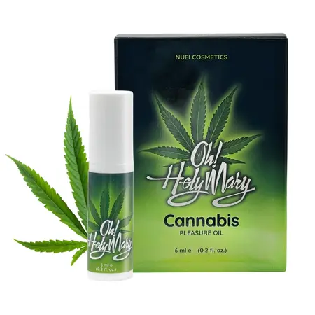 Nuei Oh! Holy Mary Cannabis ulje za zadovoljstvo vegansko 6ml - Formula na biljnoj bazi