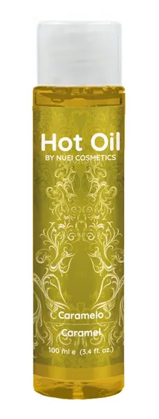 Nuei Hot Oil Caramel Massage Oil 100ml - Warming Vegan Formula