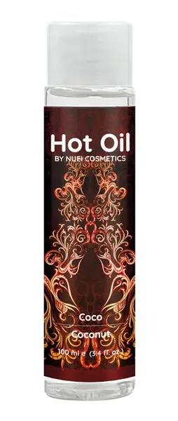 NUEI Hot Oil Coconut 100ml - Vegansko ulje za masažu sa zagrevanjem