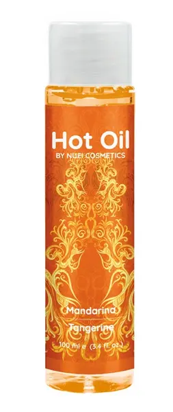 Nuei Hot Oil Tangerine 100ml - Warming Massage Oil with Tangerine Aroma