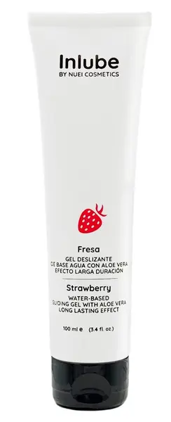 Nuei Inlube gel na bazi vode aroma jagode 100ml veganska formula