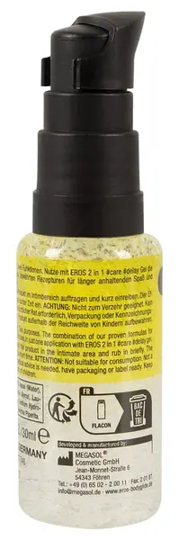 EROS 2in1 Intimni gel za negu i odlaganje 30 ml - Hidratantna formula