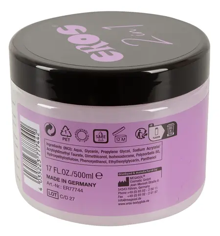 EROS Hybrid 2in1 Lubrikant gel 500 ml - Formula na bazi silikona i vode