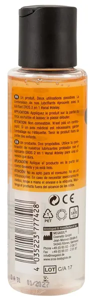 EROS 2in1 Intimni gel za analnu upotrebu i odlaganje na bazi vode 100ml