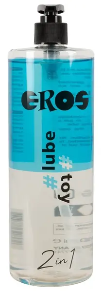 EROS 2in1 Water-Based Intimate Gel with Panthenol 1L - Toy & Lubricant