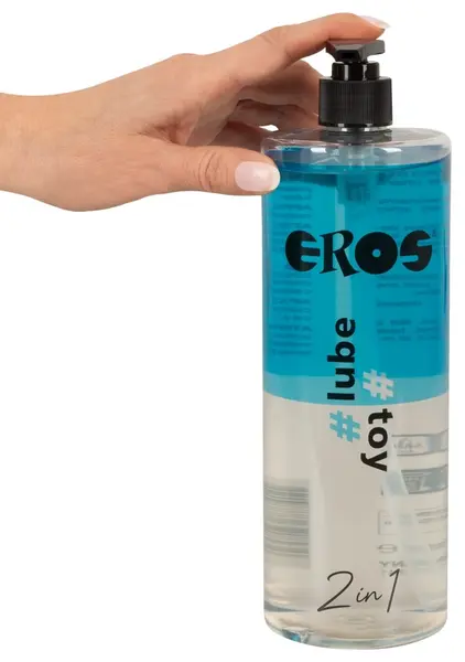 EROS 2in1 Water-Based Intimate Gel with Panthenol 1L - Toy & Lubricant