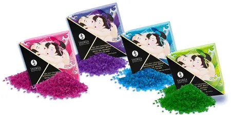 Shunga Sea Salt Crystals Moonlight Bath Display 24x75g Razni mirisi