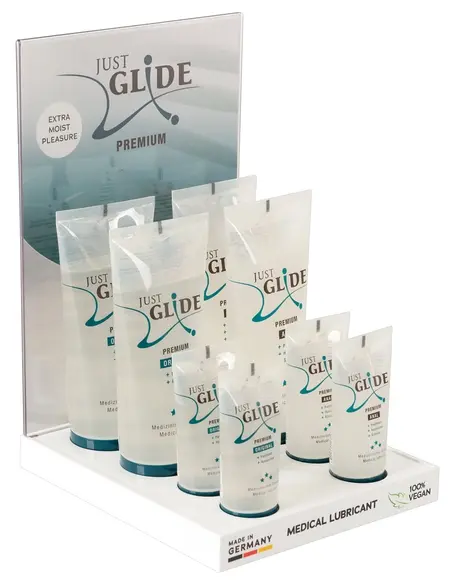 Just Glide Premium Display Set - 10-Piece Shop Counter Collection