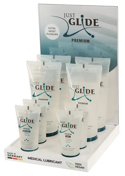 Just Glide Premium Display Set - 10-Piece Shop Counter Collection
