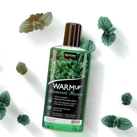 Joydivision WARMup Masažni Liquid Mint 150ml Efekat zagrevanja na bazi vode