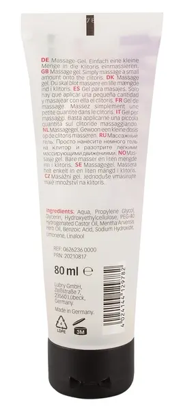 Just Play Stimulacioni gel 80 ml sa uljem mente - Veganska formula