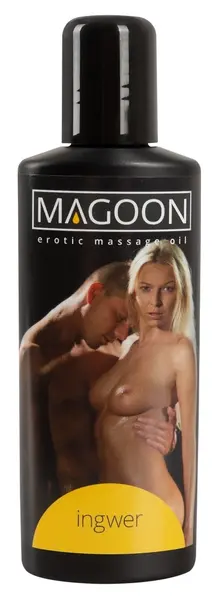 HOT Massage Oil Ginger 100 ml - Warming, Spicy Aroma, German Quality