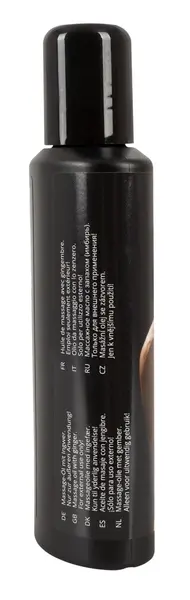 HOT Massage Oil Ginger 100 ml - Warming, Spicy Aroma, German Quality