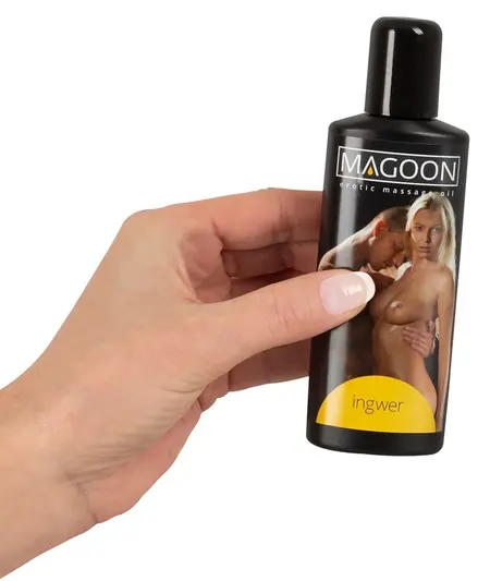 HOT Massage Oil Ginger 100 ml - Warming, Spicy Aroma, German Quality