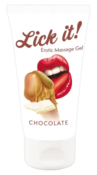 Orion Lick it! Čokoladni veganski gel za masažu 50ml