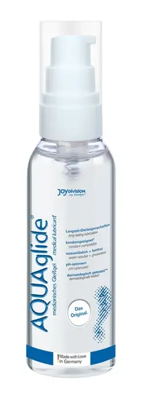AQUAglide Water-Based Vegan Lubricant 50ml - Long-Lasting Formula