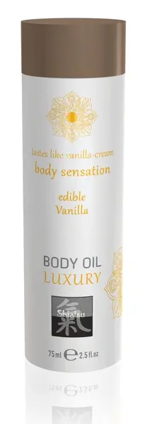 HOT Luxury Body Oil Vanilla 75 ml - aromatična formula za masažu