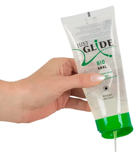 Just Glide Bio Anal 200 ml vodeni vegan lubrikant u eko tubi