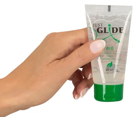 Just Glide Bio vodeni vegan lubrikant 50 ml u eko tubi