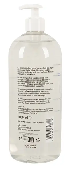 Just Glide Anal vodeni lubrikant 1L - pH uravnotežen, vegan formula