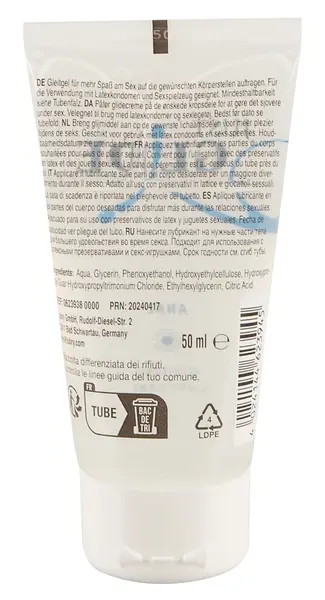 Just Glide Anal vodeni lubrikant 50 ml - pH uravnotežena vegan formula