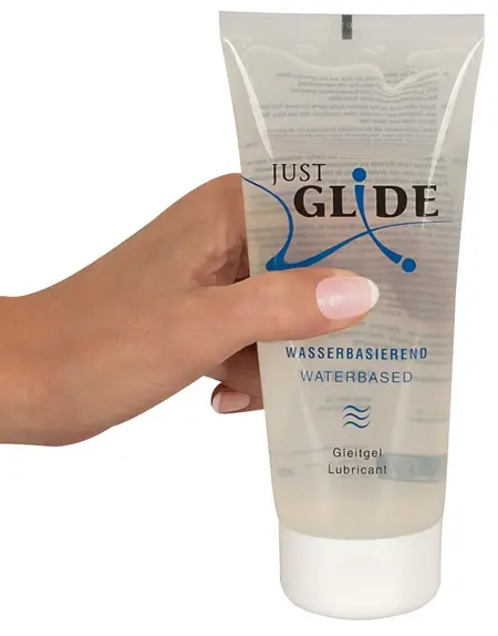 Just Glide vodeni lubrikant 200 ml - vegan, univerzalna formula