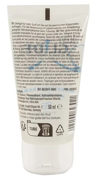 Just Glide vodeni lubrikant 50 ml - vegan formula, bezbedan sa kondomima