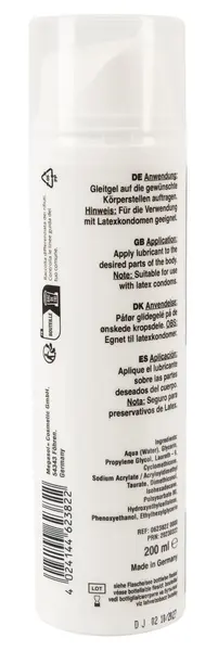 You2Toys Fisting Gel Relax 200 ml vodeni-silikonski hibridni lubrikant sa pumpicom