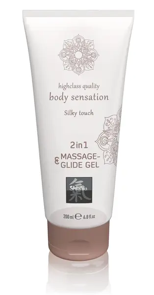 Joydivision 2u1 Silky Touch gel za masažu i klizanje 200 ml