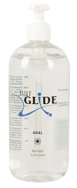 Just Glide Anal vodeni lubrikant 500 ml - dugotrajna formula