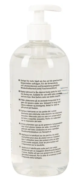 Just Glide Anal vodeni lubrikant 500 ml - dugotrajna formula