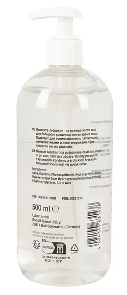 Just Glide Anal vodeni lubrikant 500 ml - dugotrajna formula