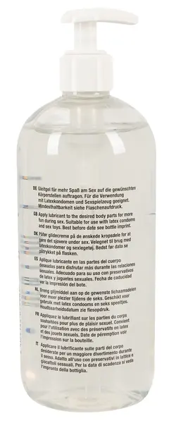Just Glide lubrikant na bazi vode 500 ml - Veganska, univerzalna formula