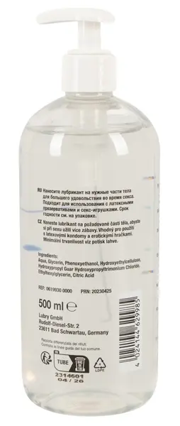 Just Glide lubrikant na bazi vode 500 ml - Veganska, univerzalna formula
