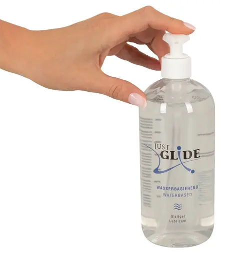 Just Glide lubrikant na bazi vode 500 ml - Veganska, univerzalna formula