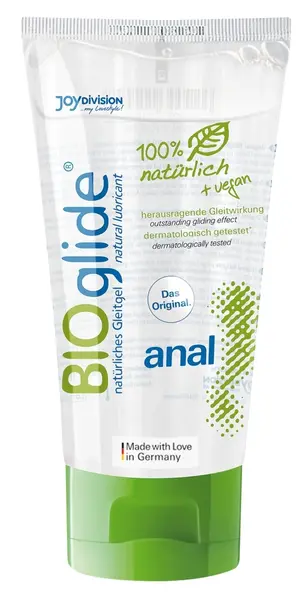 BIOglide Anal 80ml - Veganski intimni gel na bazi vode, bez mirisa, pH balansiran