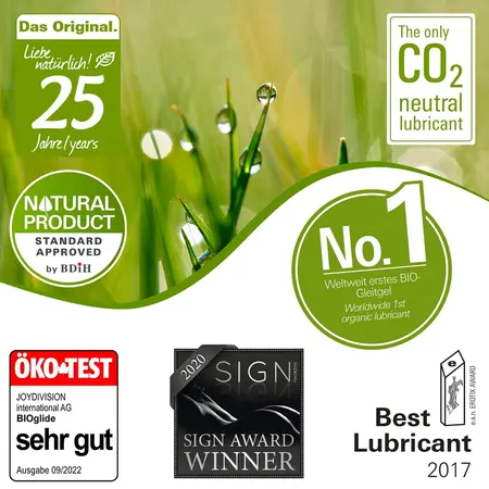 BIOglide Natural lubrikant 150ml - Veganska, organska formula bez mirisa