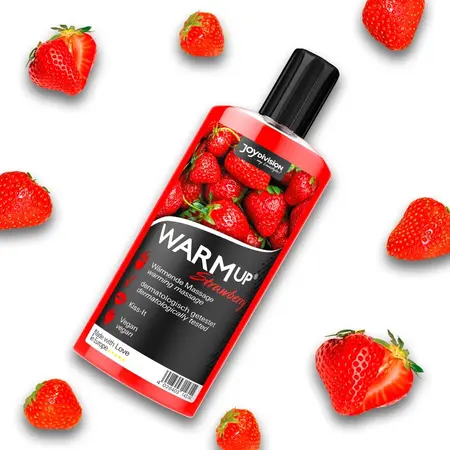 WARMup masažni gel jagoda 150ml - Voćna veganska formula