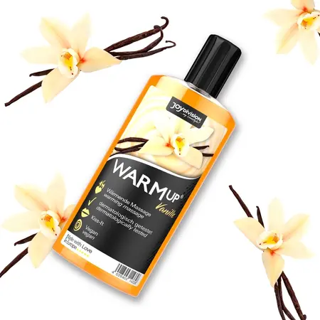 WARMup masažna tečnost Vanila 150ml - Zagrevajuća veganska formula