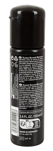 EROS Bodyglide Classic silikonski lubrikant 100ml - Dugotrajna formula