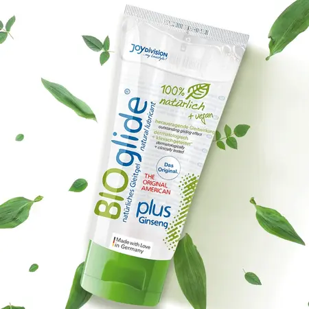 BIOglide Plus američki ginseng lubrikant gel 100ml, vodena formula